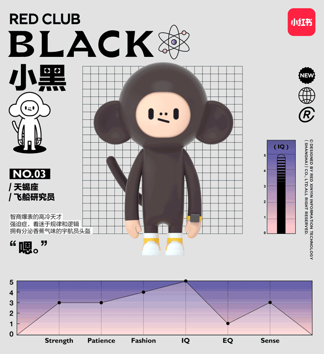 IP club Character captain family 3D-3