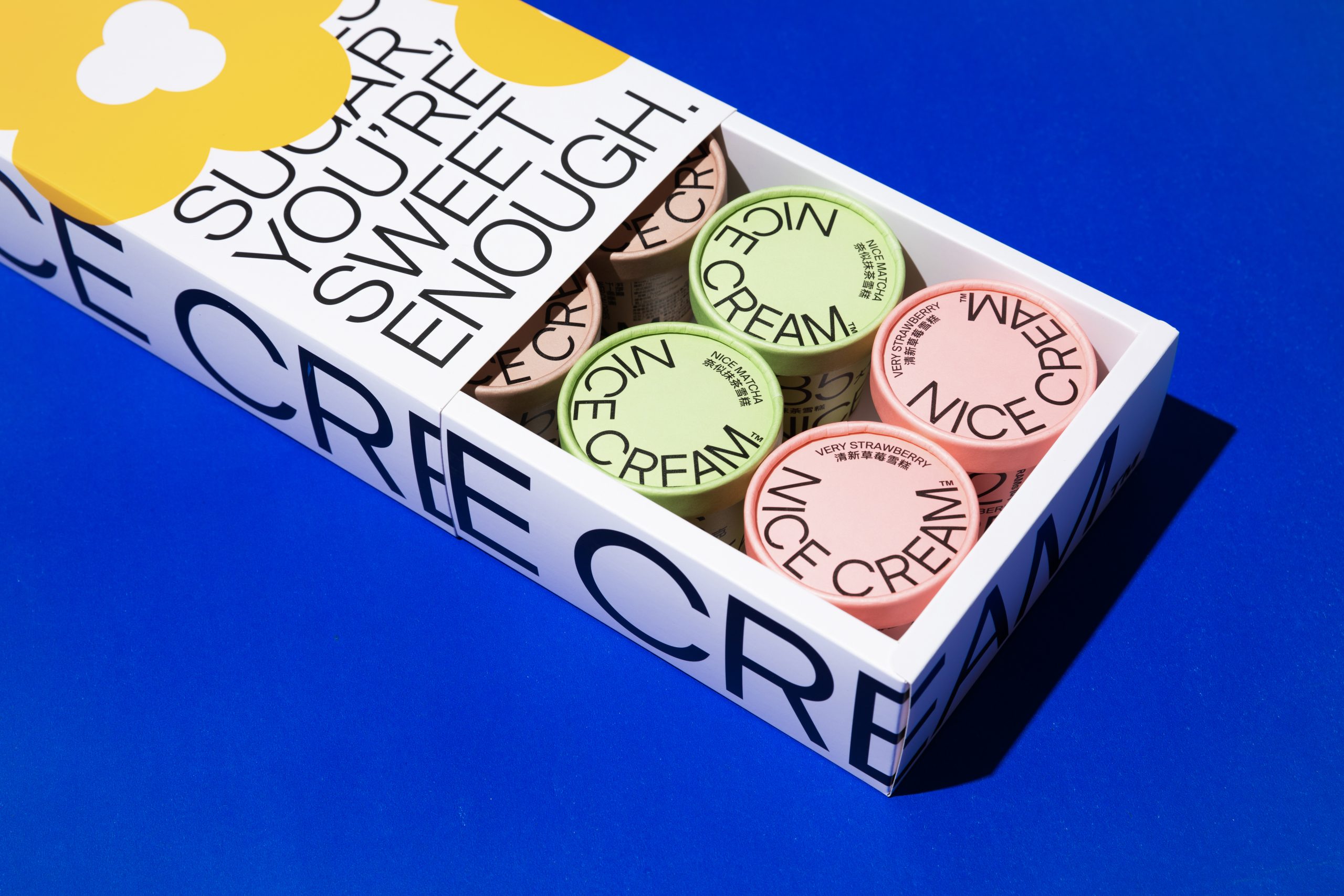 Packaging graphic design  icecream healthy Food  modern dessert cosmet-2