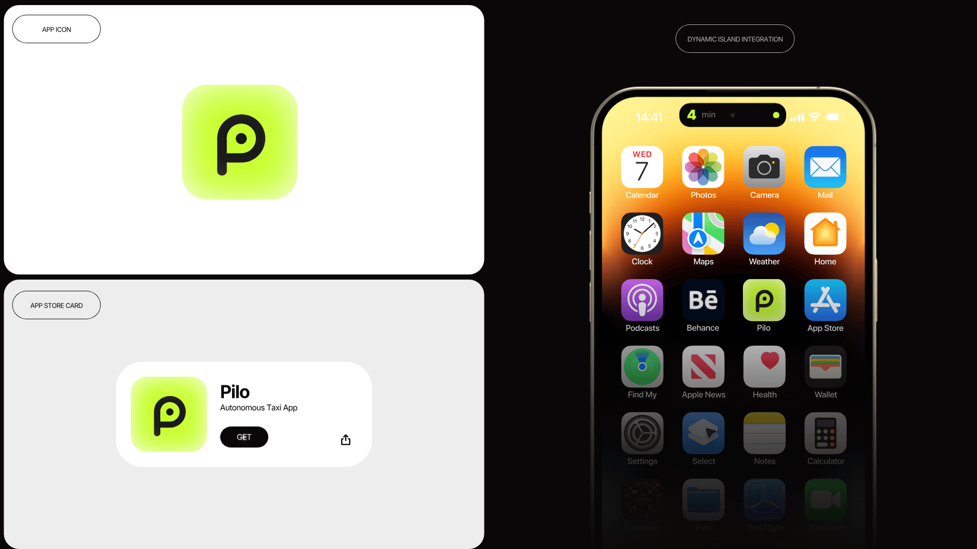 app design taxi Web Design  ux UIUX branding  brand identity app landi-3