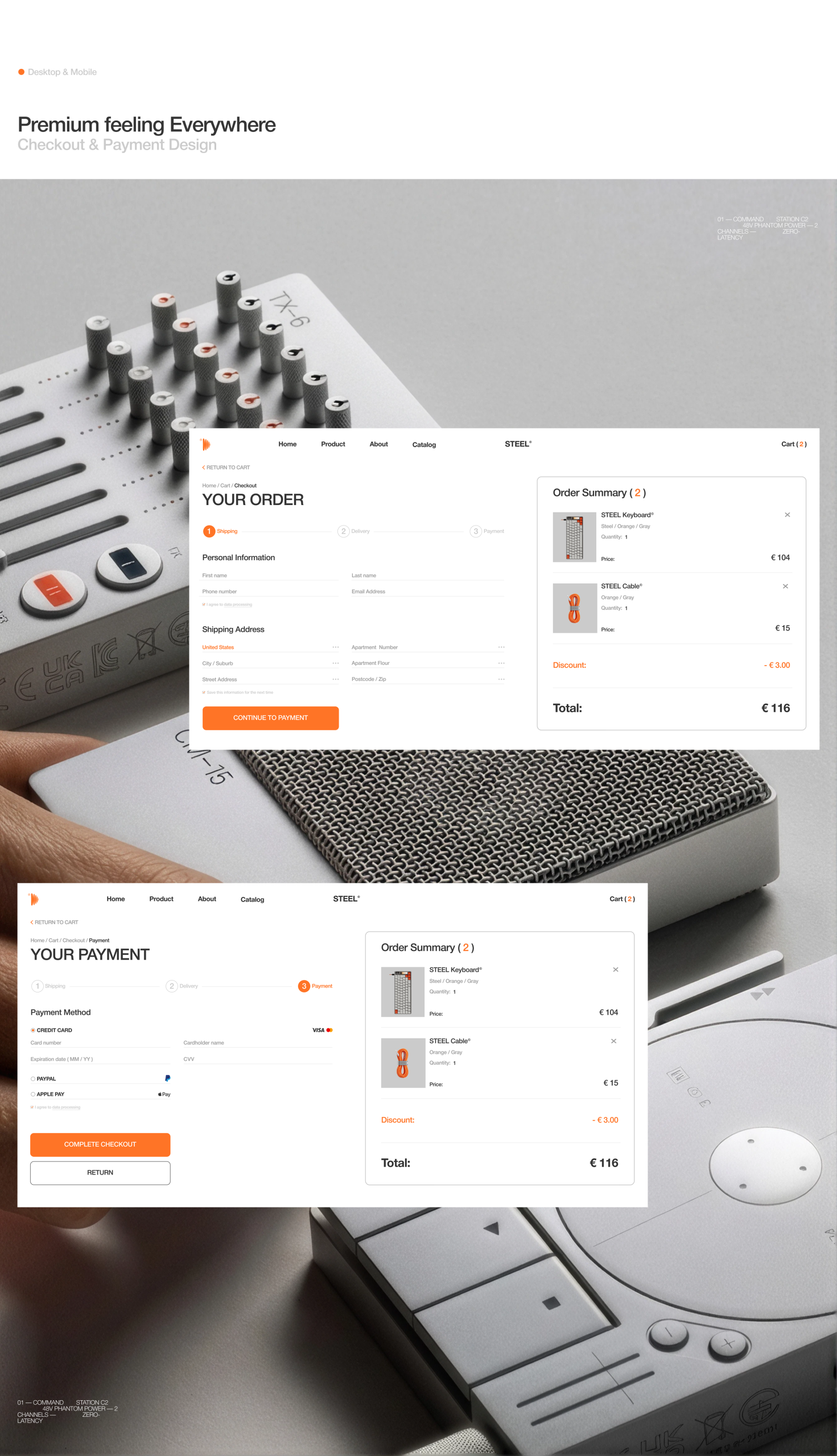 e-commerce music Web Design  shop brand identity visual identity desig-02