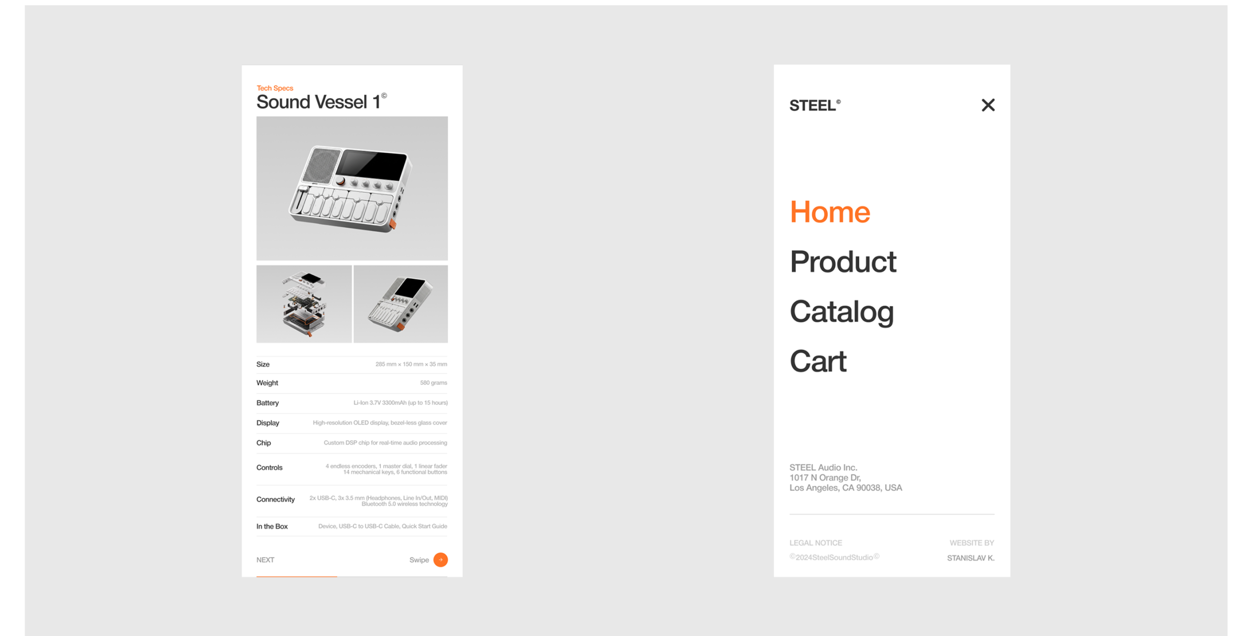e-commerce music Web Design  shop brand identity visual identity desig-07