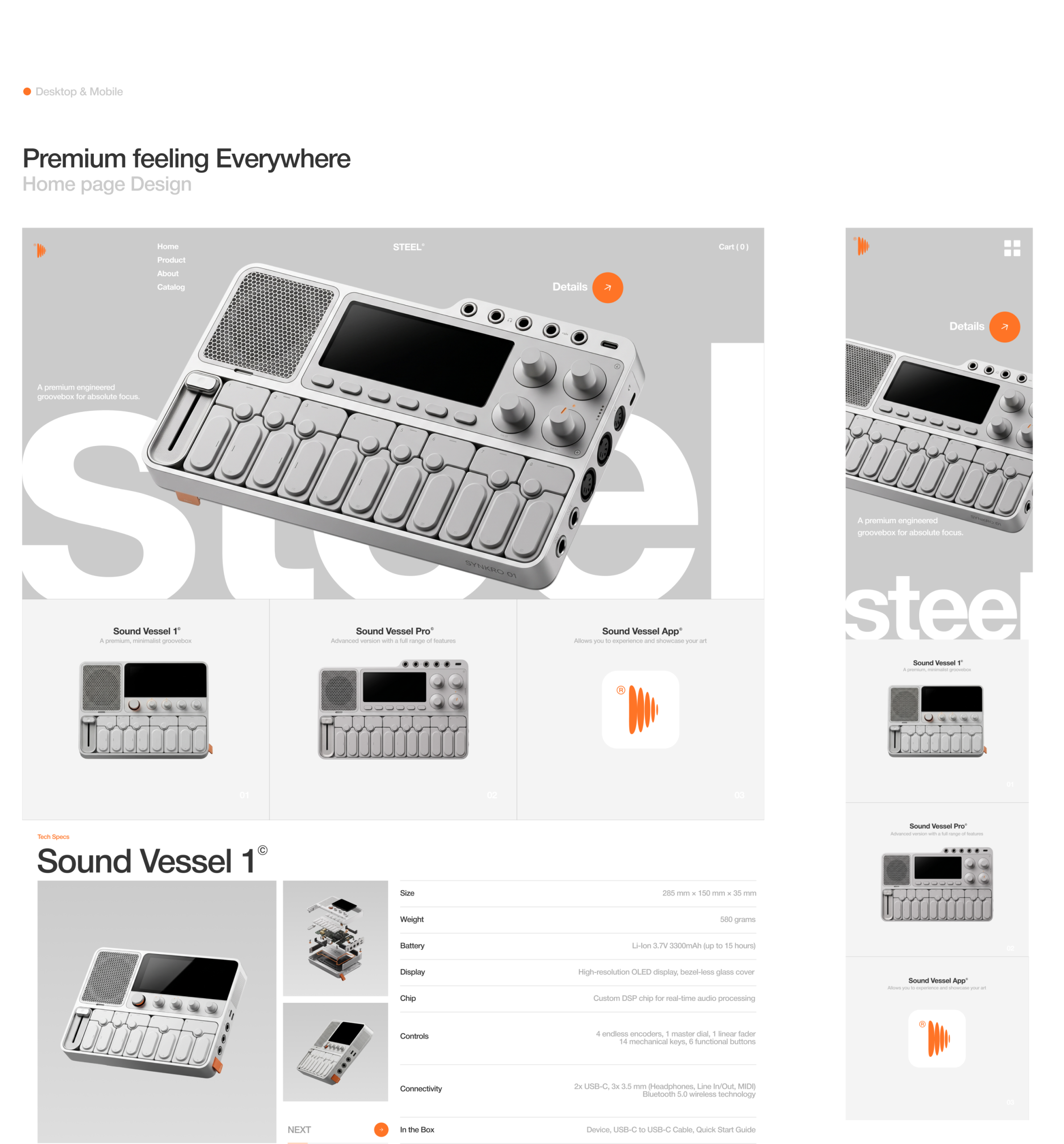 e-commerce music Web Design  shop brand identity visual identity desig-08