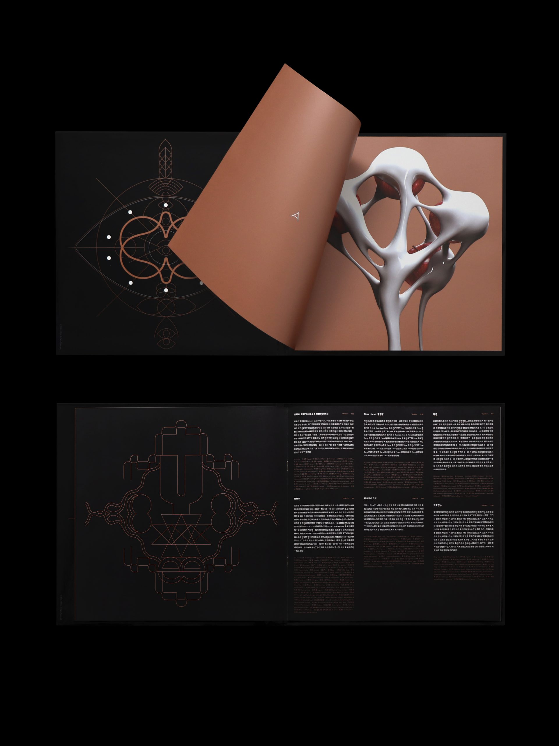 graphic design  Packaging vinyl record music artwork ILLUSTRATION-3
