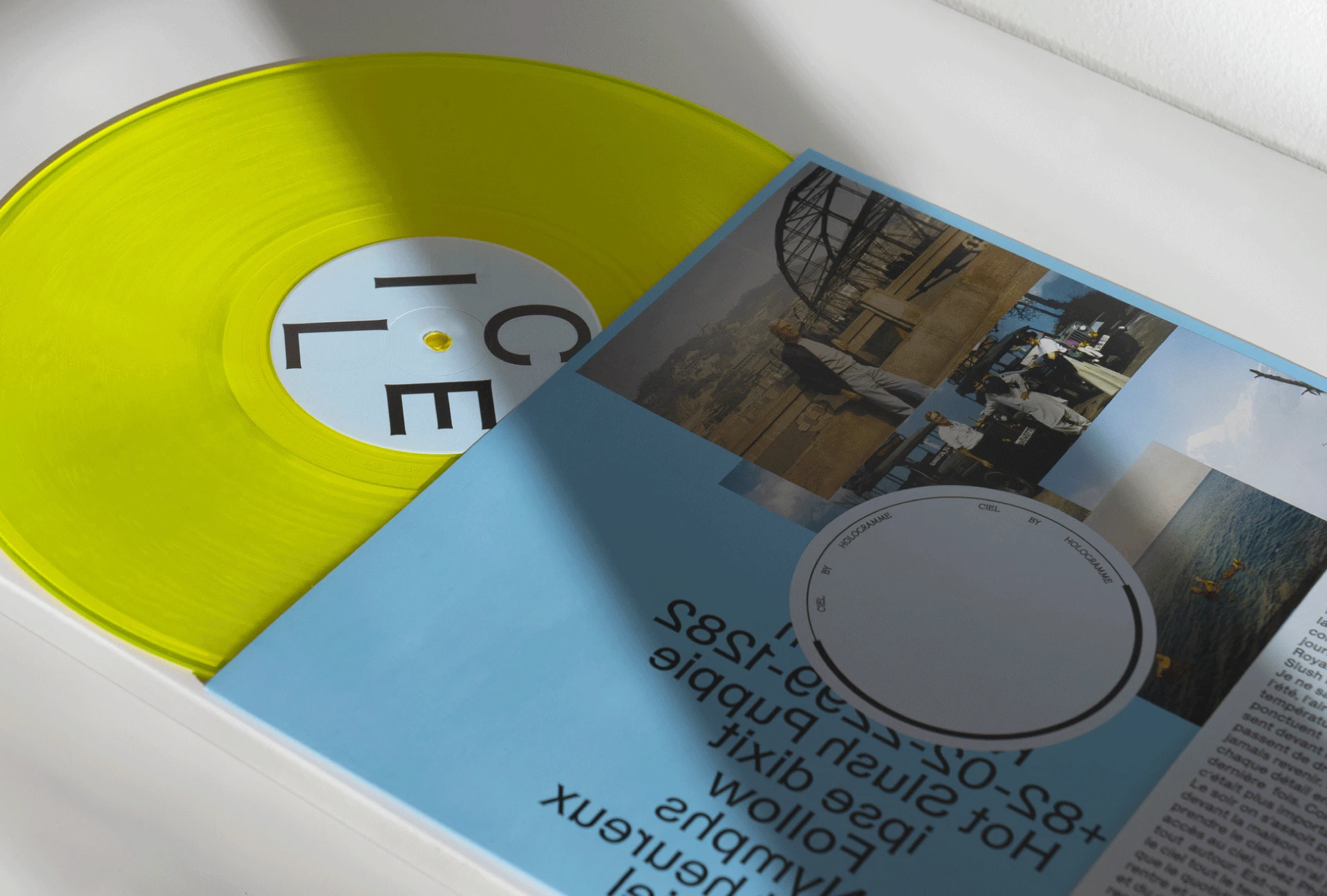 graphic design  brand identity Packaging visual identity vinyl typogra-02